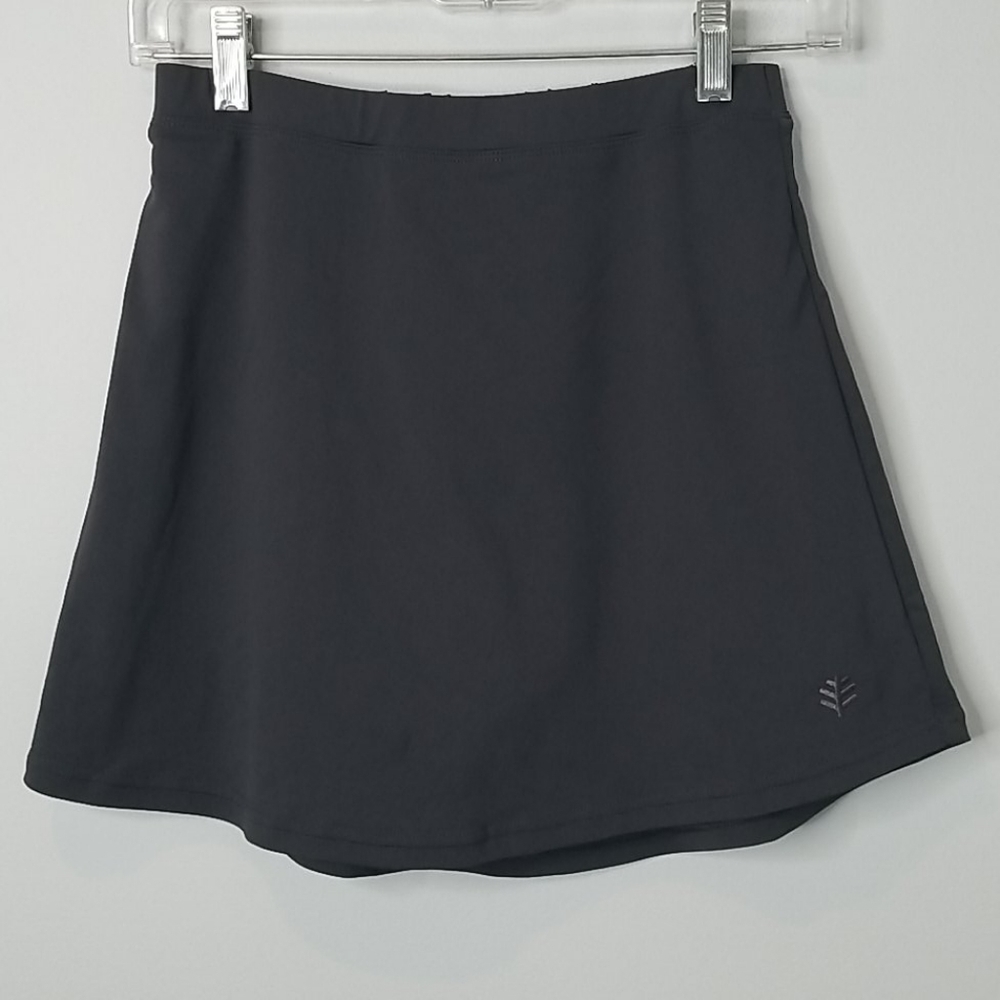 Coolibar UPF 50 skort skirt gray XS